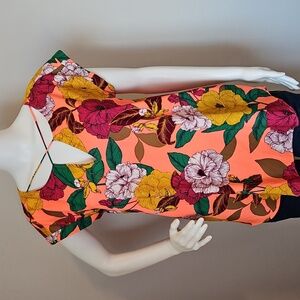 Express brightly colored blouse